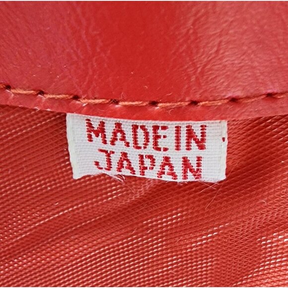 Mid Century Modern Siamese Cat Handbag 1950s 1960s Red White Japan Purse - Picture 6 of 11